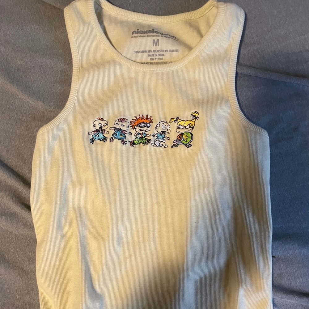 rugrats embroidered tank